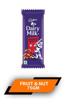 Cadbury Fruit & Nut 75gm